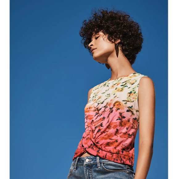 NWT Deletta Adaenia Twist-Front Top - Picture 4 of 14